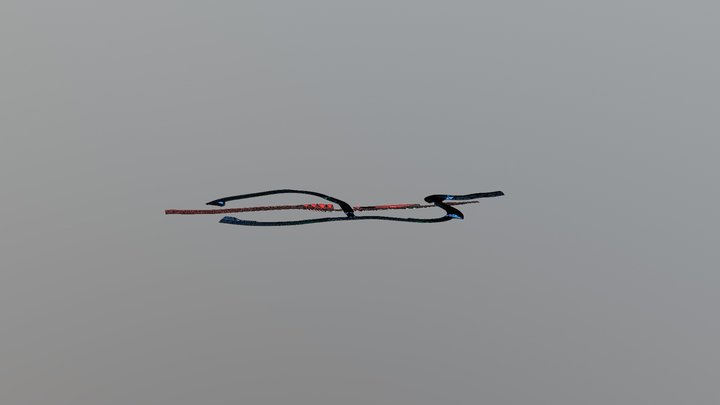 Lindvallen Vägar 3D Model