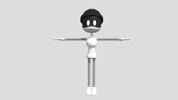 [Updated] Murder Drones fan model (WD base) 3D Model