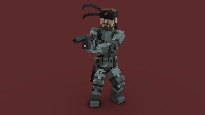 Solid-snake 3D models - Sketchfab