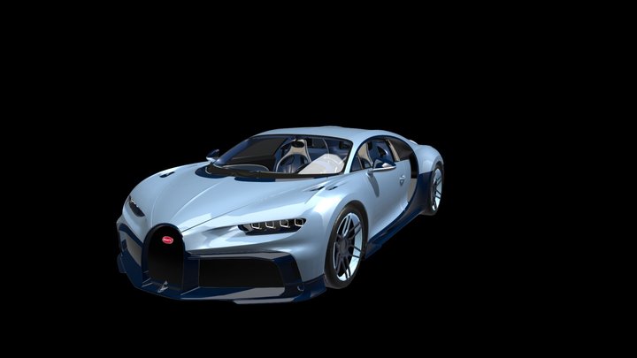 2023 Bugatti Chiron Profilee 3D Model