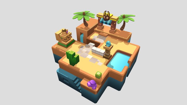 Island 3D Model