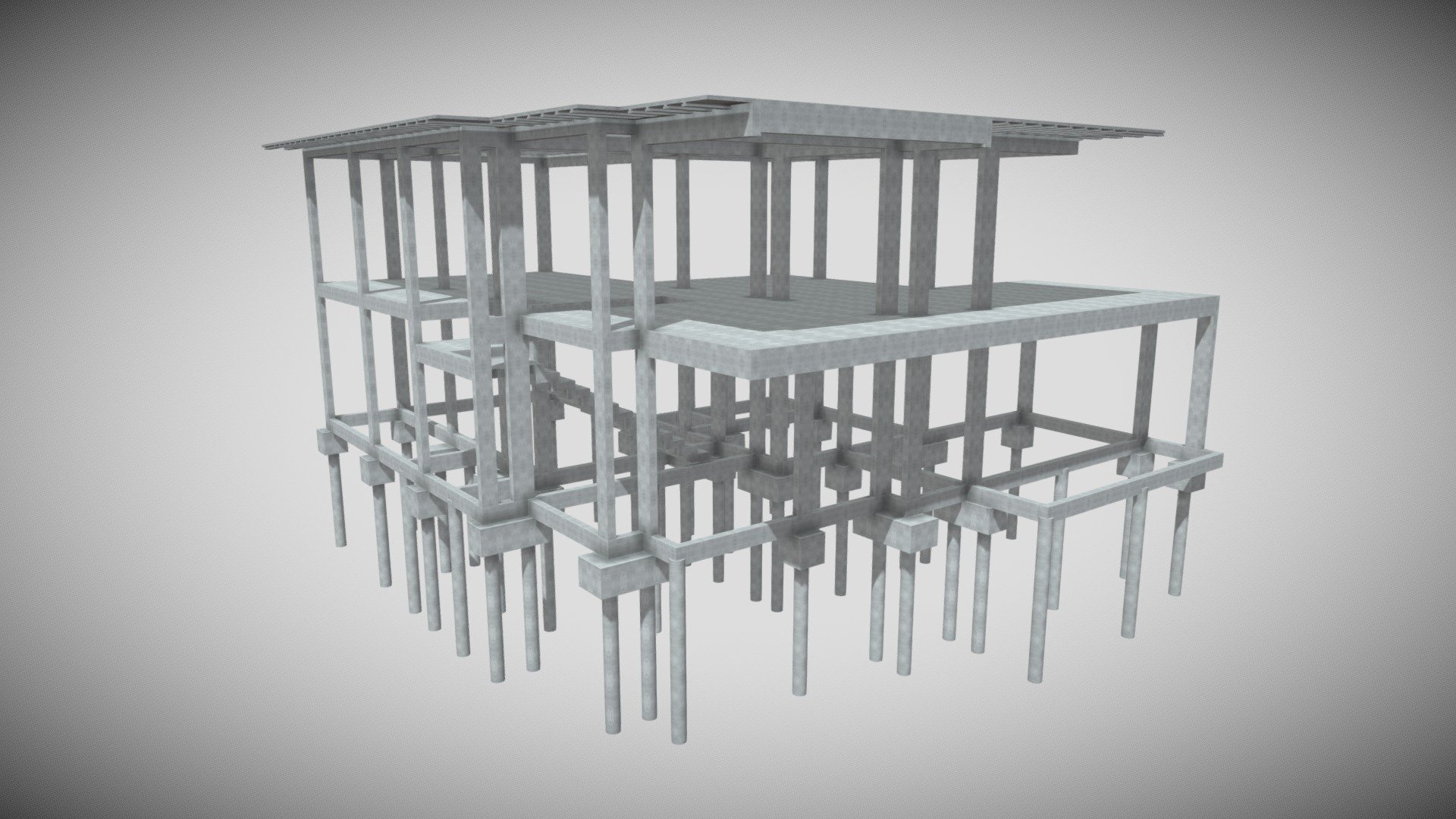 Est01- Vista3D-3D Estrutura