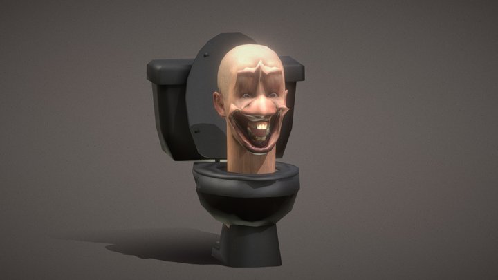 Male 04 Toilet – Free 3D Model STL