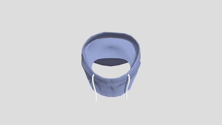 Hood of hoodie 3D Model