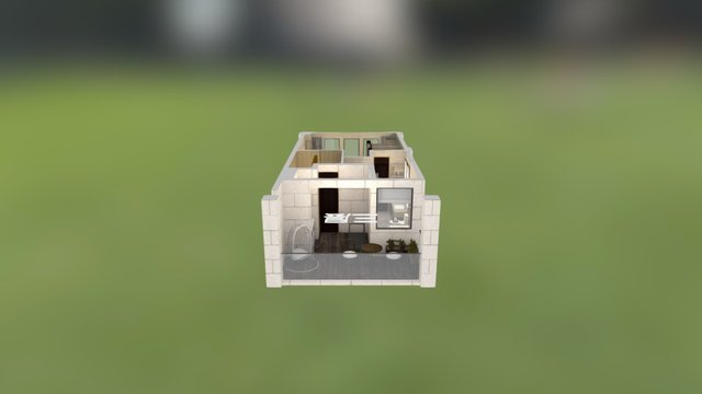 中骏雍景湾别墅B1户型3F 3D Model