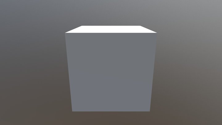 test cube 3D Model