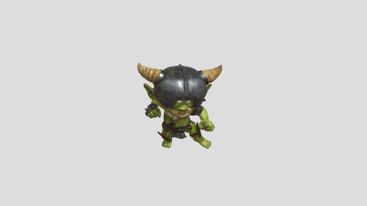 hay88-troll-small 3D Model