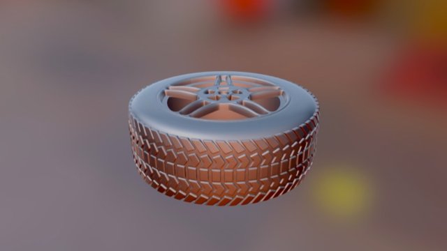 Wheel 3D Model