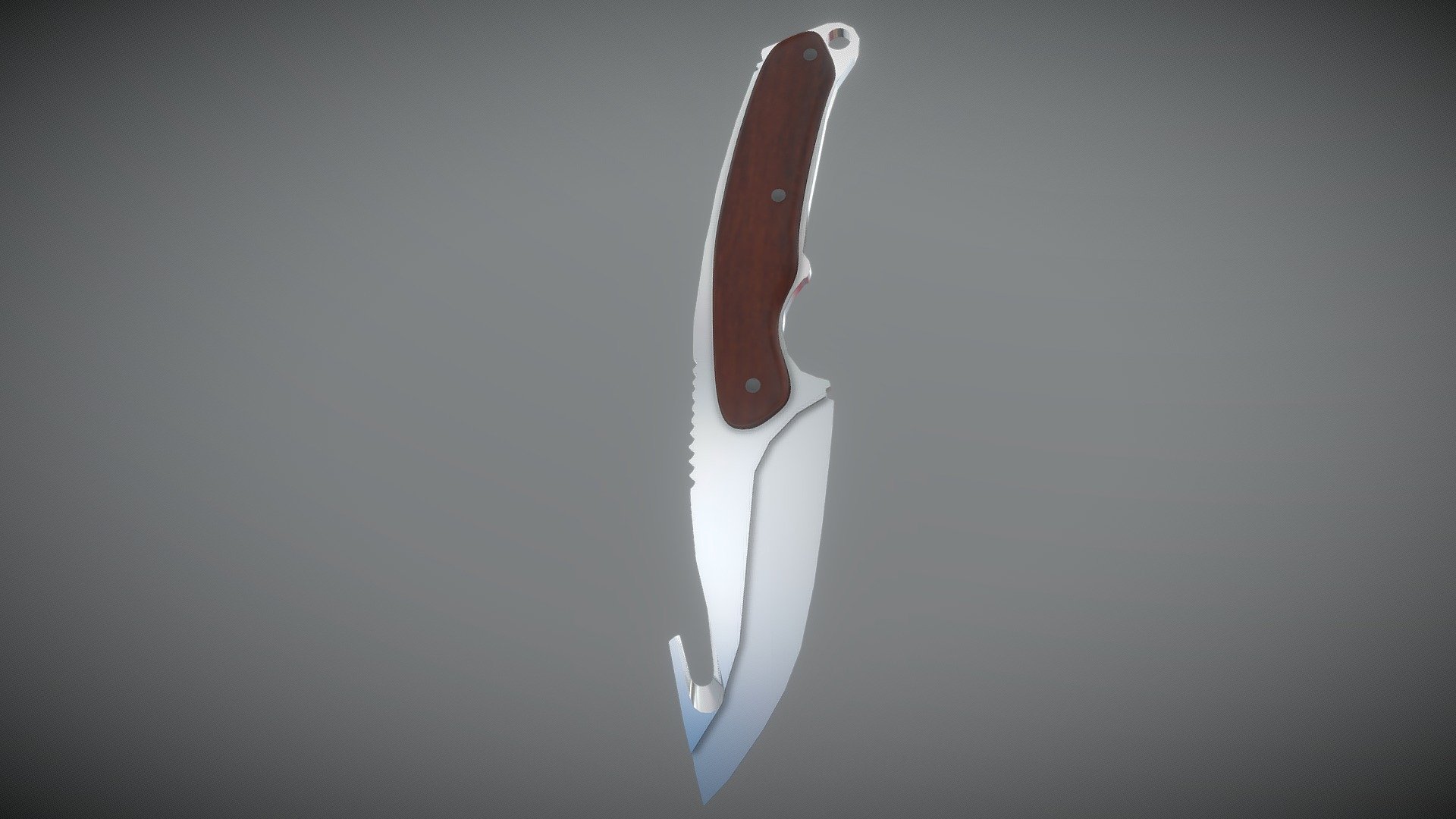 Gut Knife - Download Free 3D model by lukasakerlind (@lukasakerlind)  [6da9fc4]