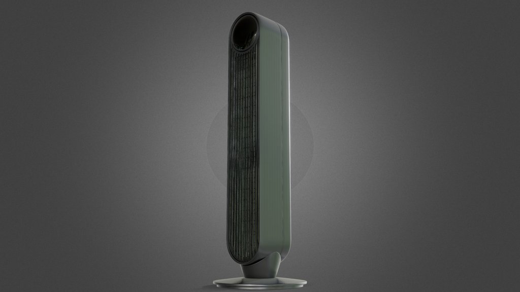 Modern Tower Fan – Product Visualization