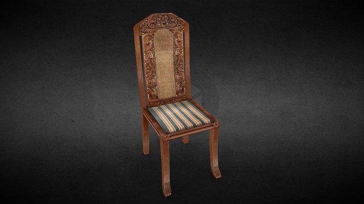 chair_a from FPS creator classic – Modelo 3D gratuito STL