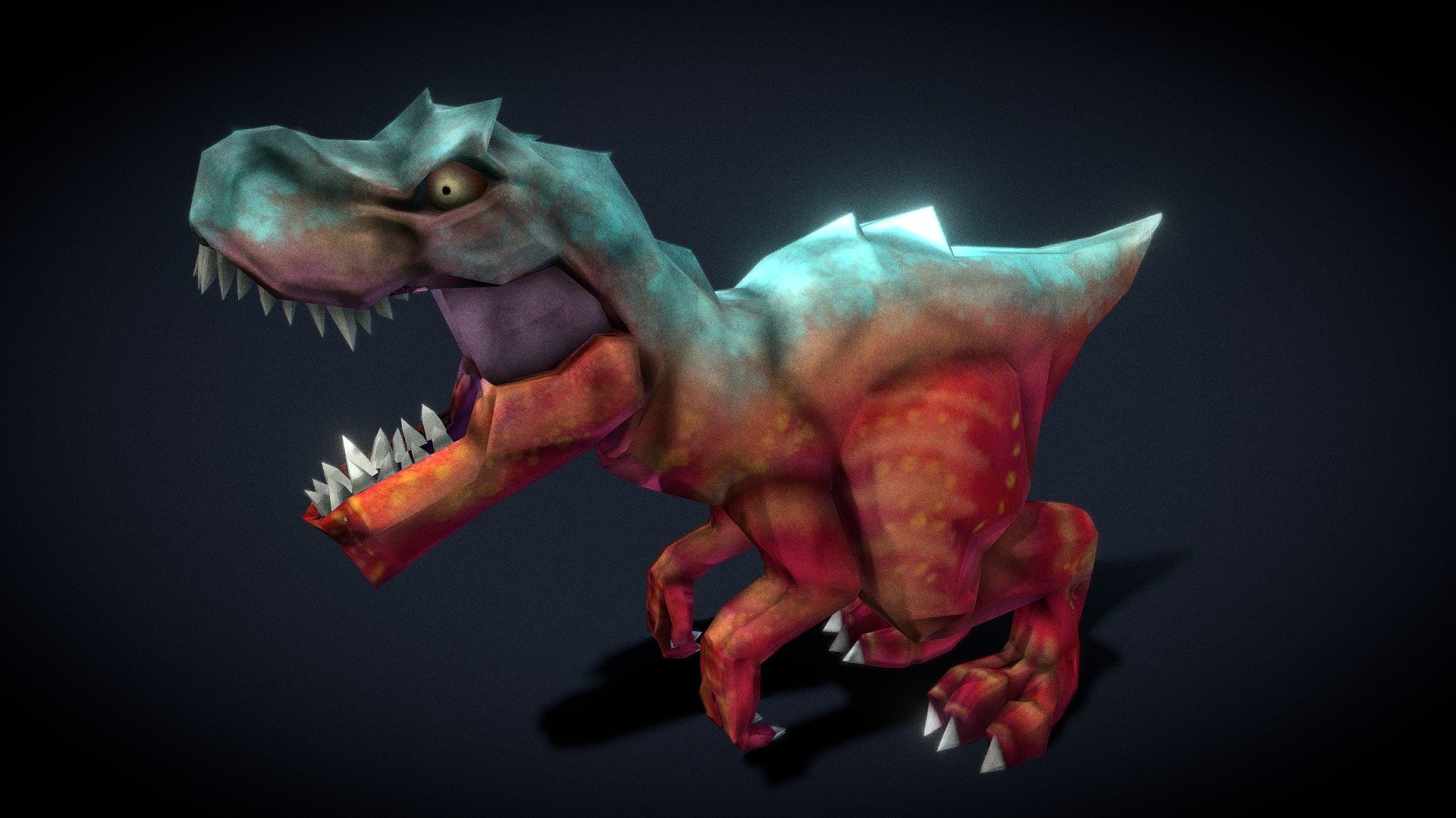 dino in 3d