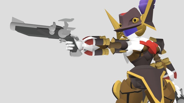 Jeanne D 3D Model