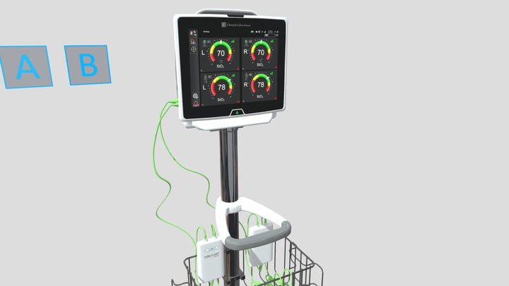 HEMOSPHERE MONITOR 3D Model