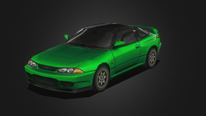 PS1 GT1-Style Model - 1996 Horai BX300 3D Model