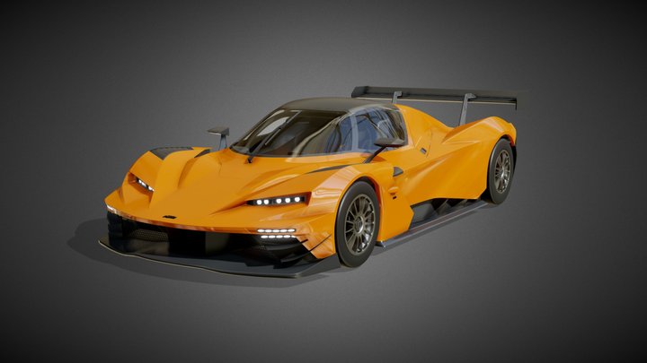 KTM XBOW GT2 KIT 3D Model