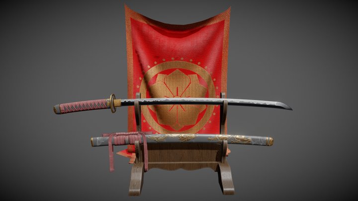 Katana 3D Model