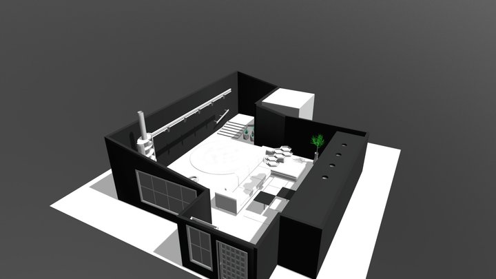 Living Room 3D Model