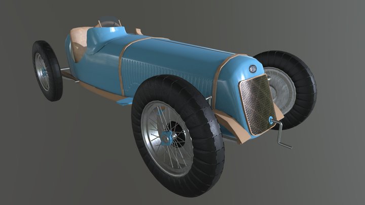 Delage 15 S8 3D Model