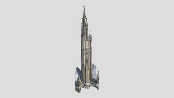 Cologne Cathedral 3D Model