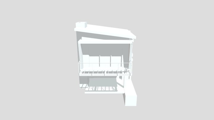 Lot1411-3D View-{3D MB Balcony Deviation} 3D Model