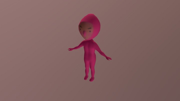 Filthy Frank's Pink Guy 3D Model