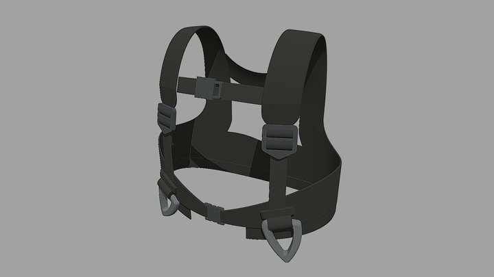 Safety Harness 3D Model