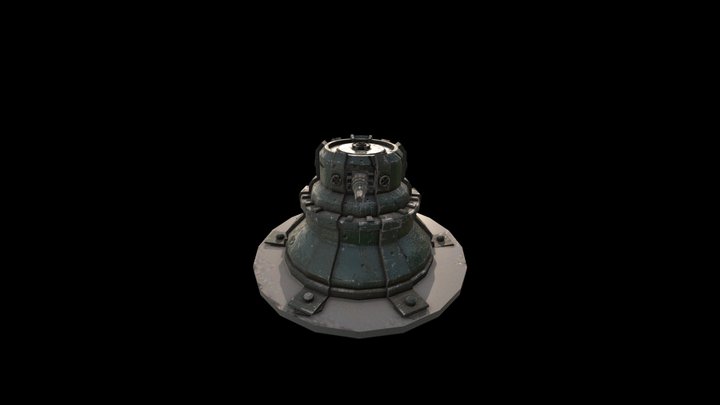 Tank tower 3D Model