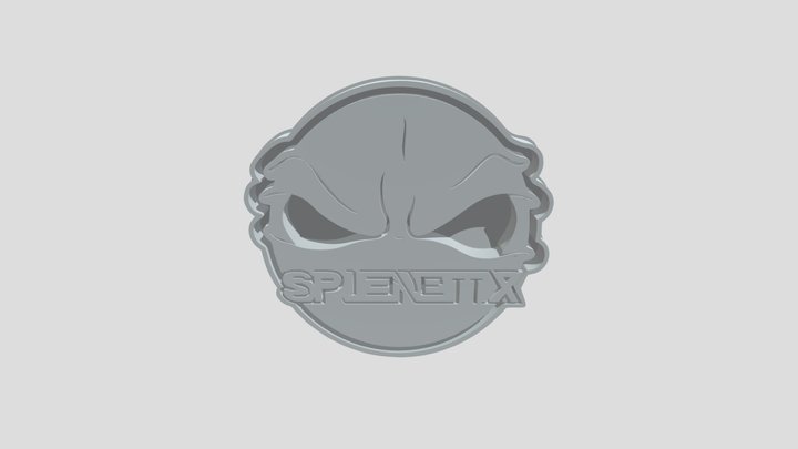 Splenetx Logo 3D Model
