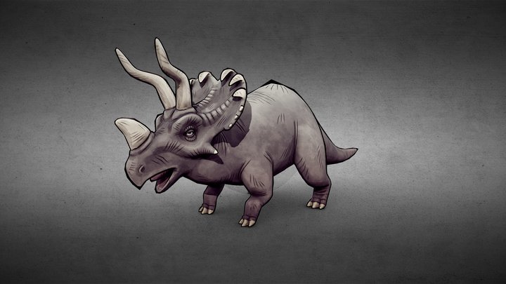 dinosaur 01 3D Model