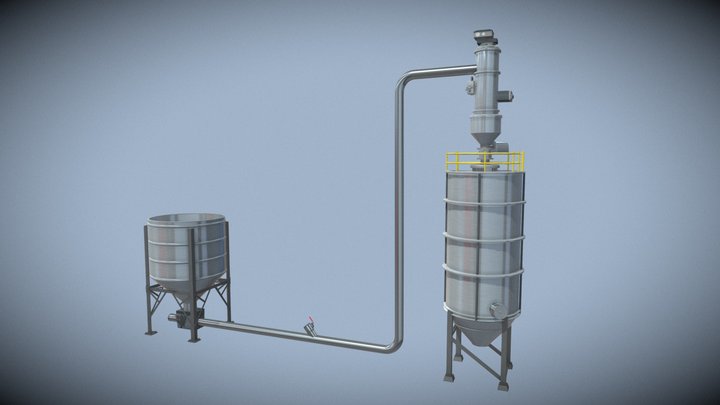 VACUUM SYSTEM 3D Model