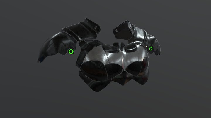 Batman Armor Suit 3D Model