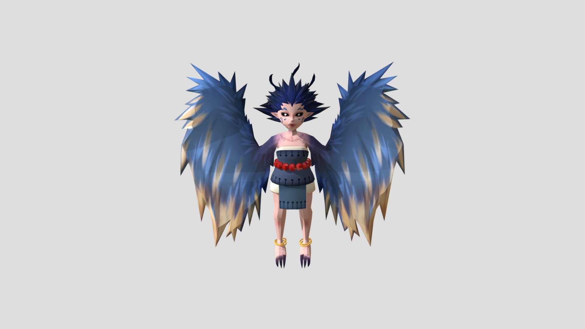 Character with Textures