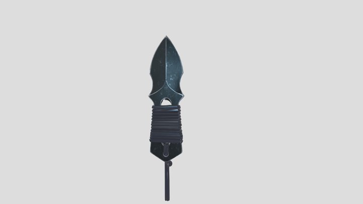 Combat Dagger 3D Model