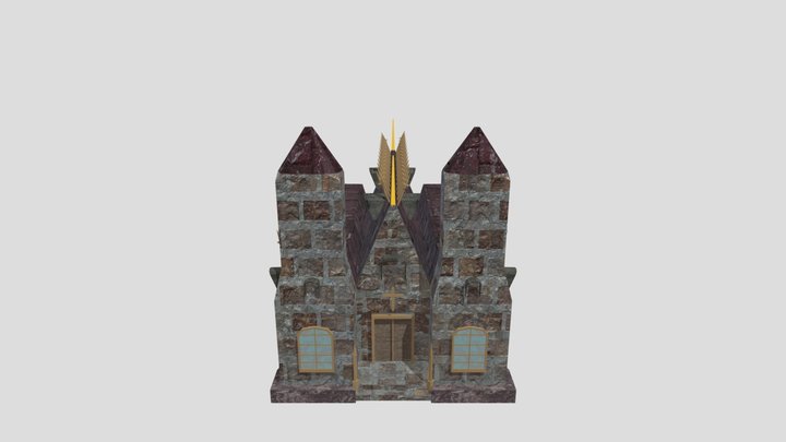 Old Church 3D Model