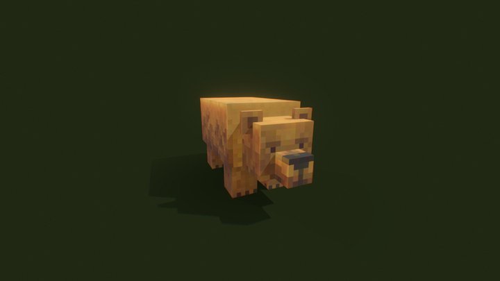 Brown Bear 3D Model