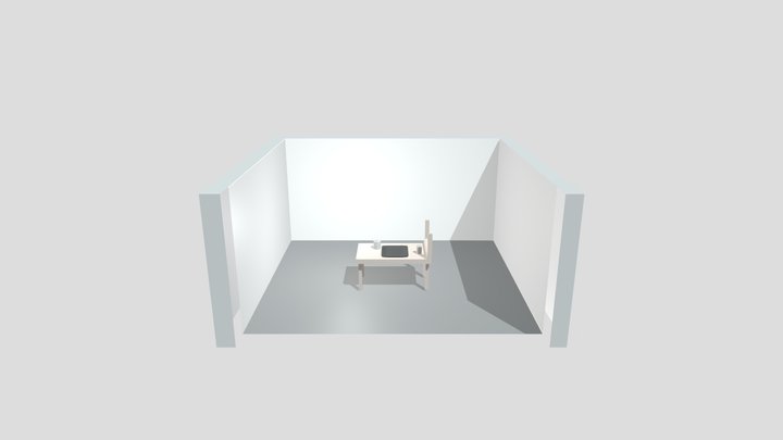 Interrorgation Room - Final Folder 3D Model