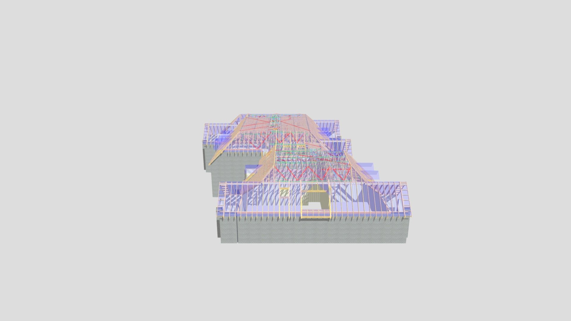 P12565B, Block 1 Roof Layout