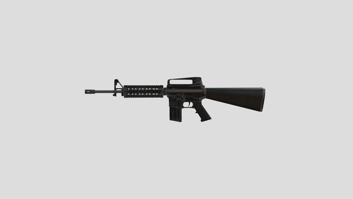 m16-assault-rifle 3D Model