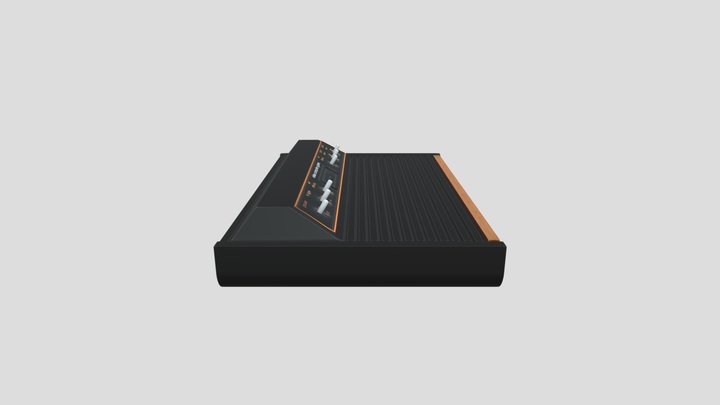 Atari 2600 3D Model
