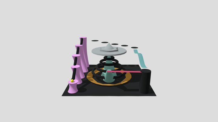 Marble Madness 3D Model