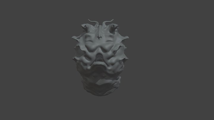 Sea monster 3D Model