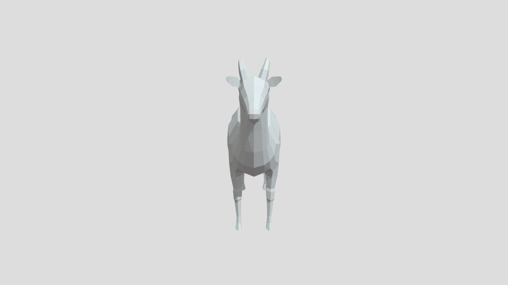 Goat from Poly by Google