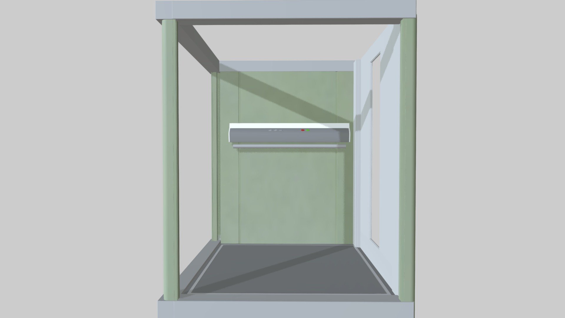 DomoFlex Finishing Panel (RITA - Green) - 3D model by kairoselevator ...