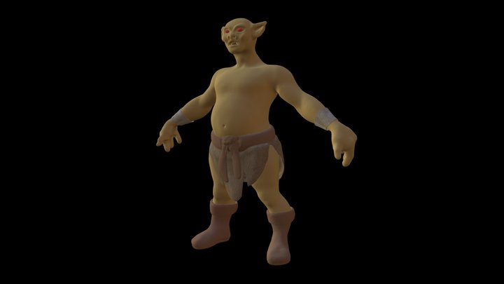 Orc 3D Model