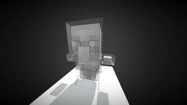 Lifeform walking totem 3D Model