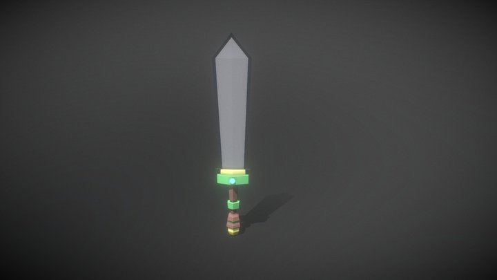 Sword Modelling 3D Model