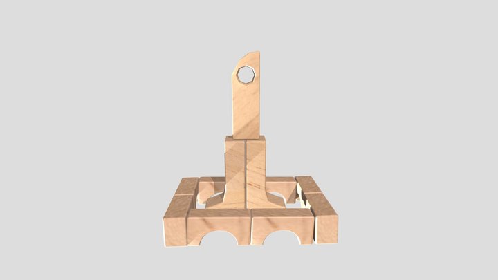 Wk8a_Unit Block Advanced_Xiyin_Zhou 3D Model