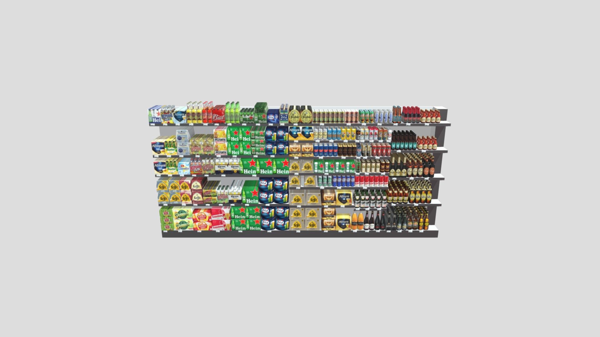 Beer planogram Store - Buy Royalty Free 3D model by retailvr (@erwanRVR ...