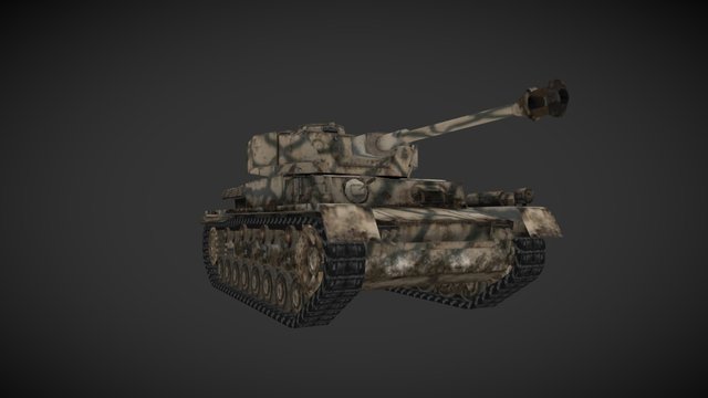 PANZER IV 3D Model